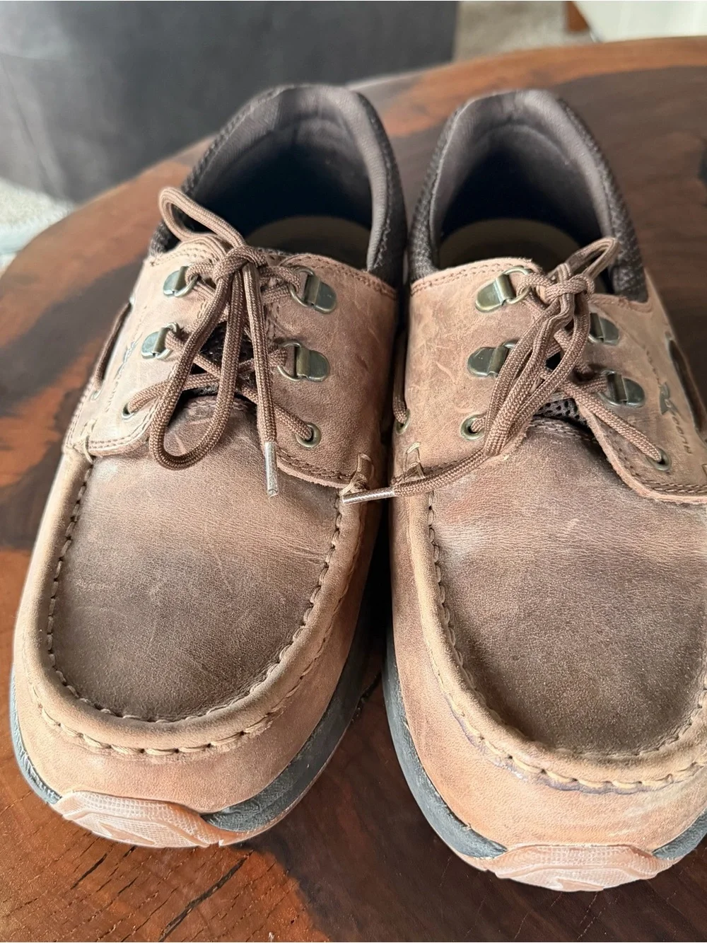 Rugged Shark Men’s Shoes 13 M Atlantic Classic Brown Casual Boat